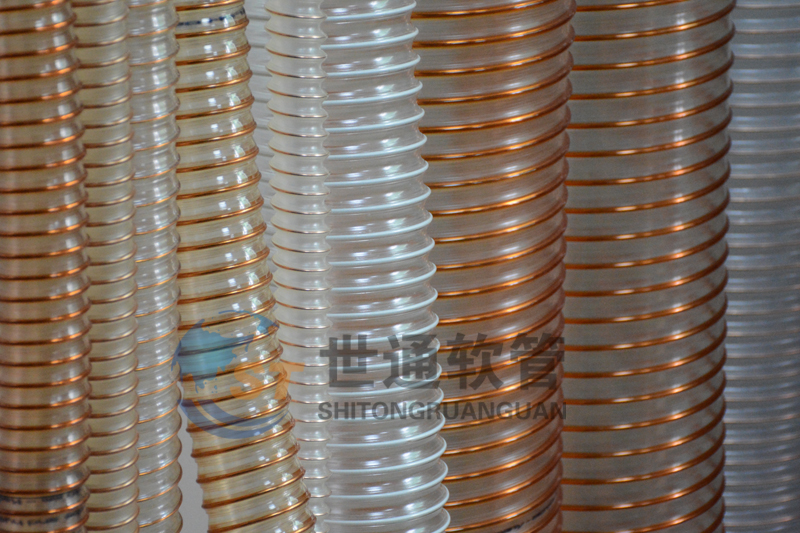 PU鋼絲軟管,PU通風(fēng)吸塵軟管 PU鋼絲軟管,PU通風(fēng)吸塵軟管