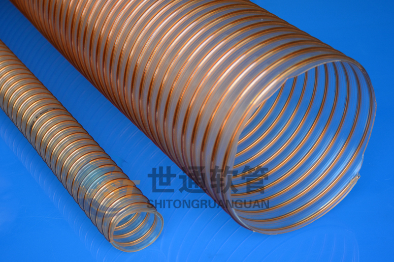 PU鋼絲軟管,PU鋼絲吸塵軟管,耐磨鋼絲軟管 PU鋼絲軟管,PU鋼絲吸塵軟管,耐磨鋼絲軟管